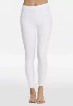 Spanx ANKLE JEAN-ISH LEGGINGS - Leggings - Strümpfe - White
