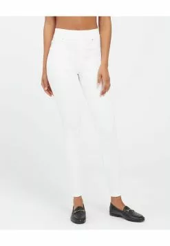 Spanx ANKLE SKINNY JEANS - Leggings - Strümpfe - White