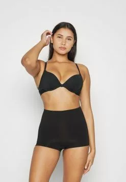 Spanx ECOCARE EVERYDAY SHAPING BOYSHORT 2 PACK - Shapewear - Very Black/toasted Oatmeal