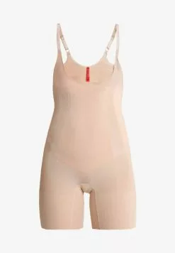 Spanx ONCORE OPEN BUST MID-THIGH BODYSUIT - Body - Soft Nude -Spanx Verkaufsshop 582d3a99114c49d6b946bea1b9ab9ae0