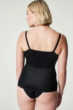 SPANX Thinstincts 2.0 Bauchformendes, Figurumspielendes Trägertop, Schwarz -Spanx Verkaufsshop C70694s2