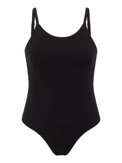 Spanx Cotton Control String-Body Mit Shaping-Effekt 11 Spanx Cotton Control String-Body Mit Shaping-Effekt -Spanx Verkaufsshop Spanx Cotton Comfort String Body mit Shaping Effekt schwarz 10268R VERYBLACK 3