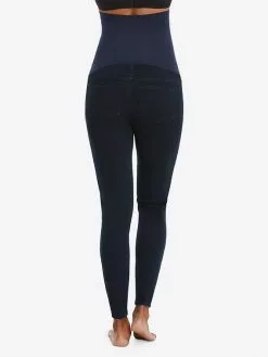 Mama Spanx Ankle Leggings Mit Shaping-Effekt -Spanx Verkaufsshop Spanx Cotton Comfort Ankle Leggings mit Shaping Effekt grau 20154R TWILIGHTR 1