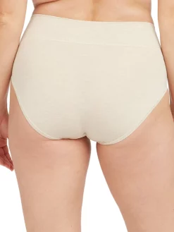 Spanx Cotton Control Shaping-Slip -Spanx Verkaufsshop Spanx Cotton Comfort Shaping Slip beige 40050R HEATHOATM 1