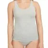 Spanx Cotton Control Tank-Top Mit Shaping-Effekt -Spanx Verkaufsshop Spanx Cotton Comfort Tank Top mit Shaping Effekt grau 10267R HEATHERGR