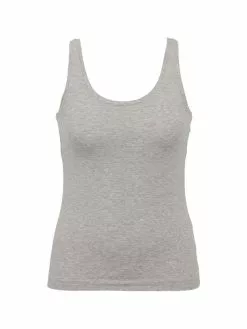 Spanx Cotton Control Tank-Top Mit Shaping-Effekt -Spanx Verkaufsshop Spanx Cotton Comfort Tank Top mit Shaping Effekt grau 10267R HEATHERGR 4