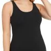 Spanx Cotton Control Tank-Top Mit Shaping-Effekt -Spanx Verkaufsshop Spanx Cotton Comfort Tank Top mit Shaping Effekt schwarz 10267R VERYBLACK