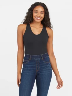 Spanx Suit Yourself Shaping-Body, Scoop Neck -Spanx Verkaufsshop Spanx Suit Yourself Shaping Body Scoop Neck schwarz 20328R CLASSICBLACK 2