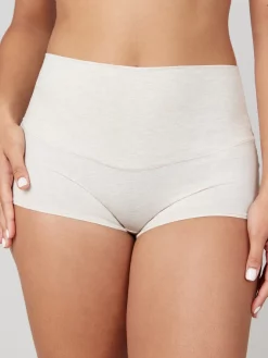 Spanx Cotton Comfort Shaping-Pants, Highwaist