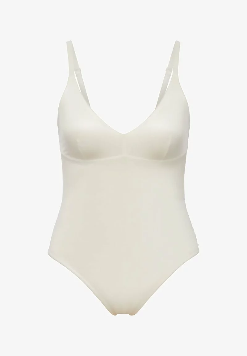 Spanx SHAPING SATIN THONG BODYSUIT - Body - Linen 8 Spanx SHAPING SATIN THONG BODYSUIT - Body - Linen – Bild 6