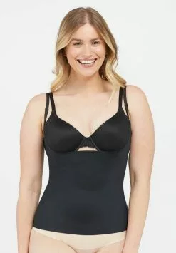 Spanx SUIT YOUR FANCY OPEN-BUST CAMI - Unterhemd/-shirt - Very Black