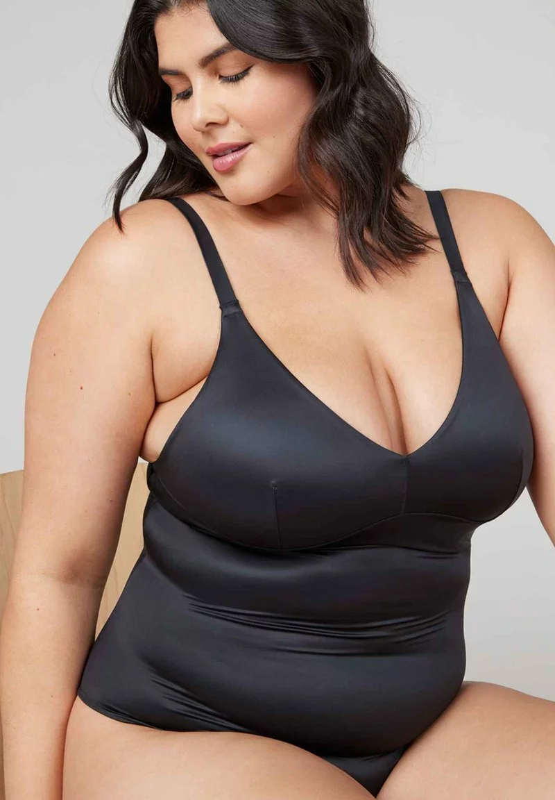 Spanx SHAPING SATIN THONG BODYSUIT - Body - Very Black 5 Spanx SHAPING SATIN THONG BODYSUIT - Body - Very Black – Bild 3